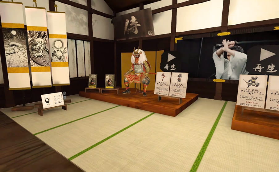 武田信玄甲冑販売シーン②